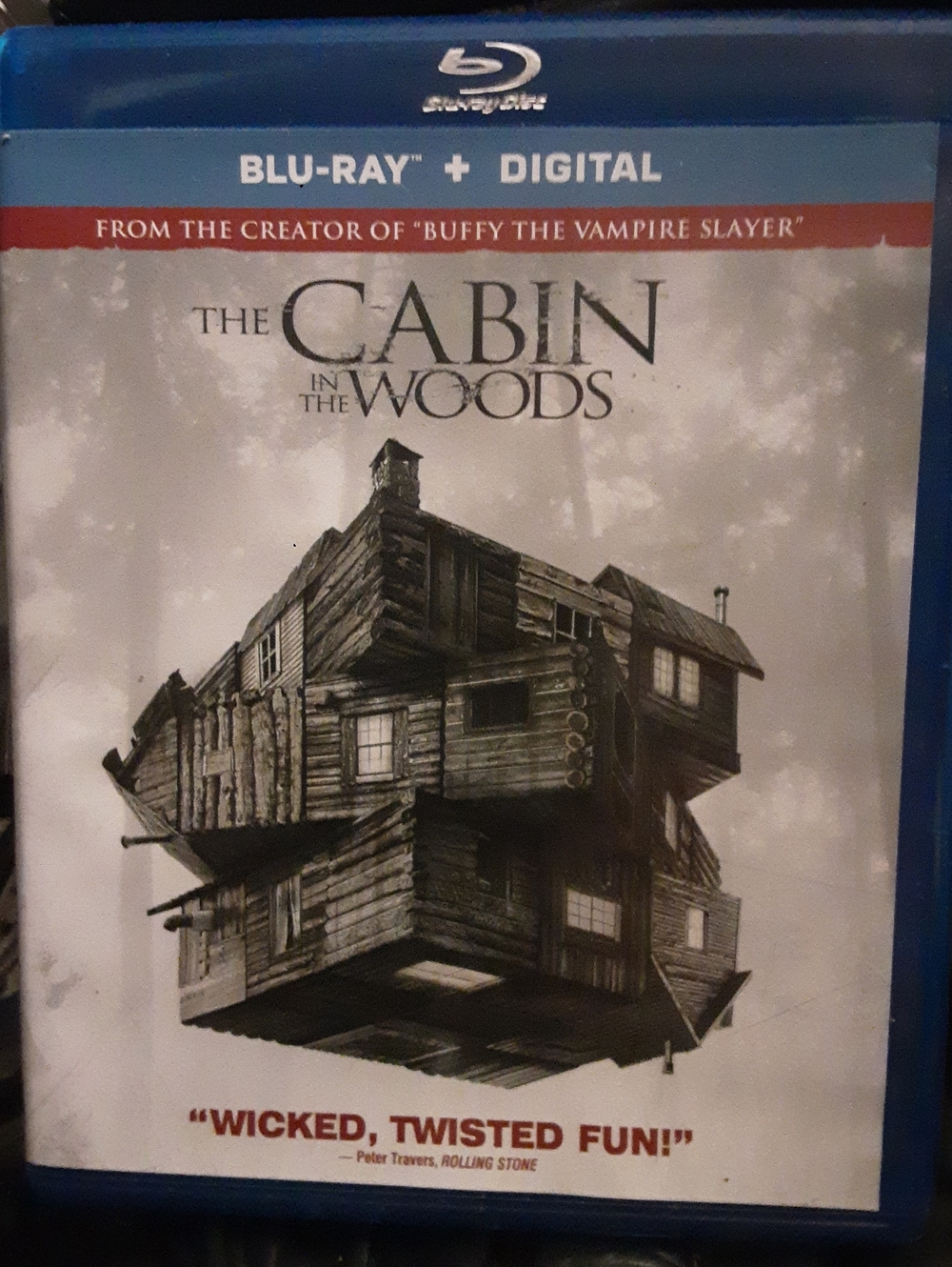 The Cabin in the Woods HORROR MOVIE Blu-ray